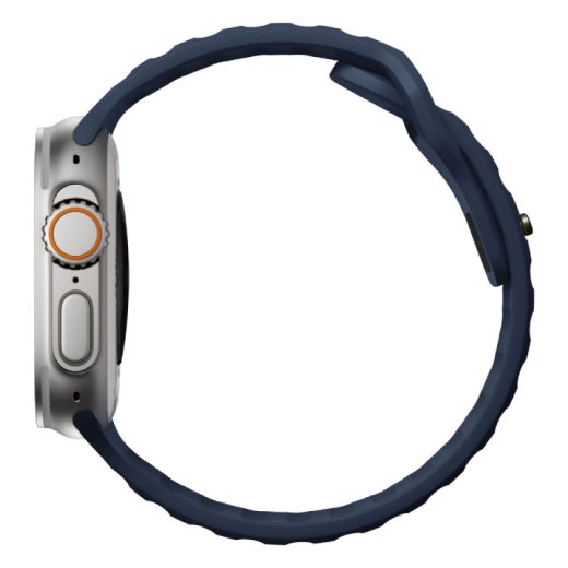 Силіконовий ремінець CasePro Sport Band Dark Blue для Apple Watch 42мм | 41мм | 40мм