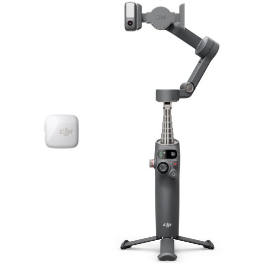 Стабилизатор DJI Osmo Mobile 7P Vlog Combo (DJI Mic Mini Transmitter Arctic White)