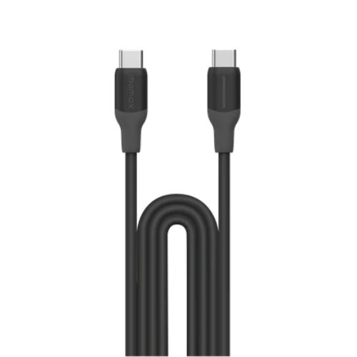 Кабель Momax 1-Link Flow CC X 60W USB-C to USB-C Cable 1.2м Black