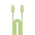 Кабель Momax 1-Link Flow CC X 60W USB-C to USB-C Cable 1.2м Green Кабель Momax 1-Link Flow CC X 60W USB-C to USB-C Cable 1.2м Green