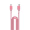 Кабель Momax 1-Link Flow CC X 60W USB-C to USB-C Cable 1.2м Pink