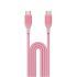 Кабель Momax 1-Link Flow CC X 60W USB-C to USB-C Cable 1.2м Pink Кабель Momax 1-Link Flow CC X 60W USB-C to USB-C Cable 1.2м Pink
