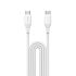 Кабель Momax 1-Link Flow CC X 60W USB-C to USB-C Cable 1.2м White Кабель Momax 1-Link Flow CC X 60W USB-C to USB-C Cable 1.2м White