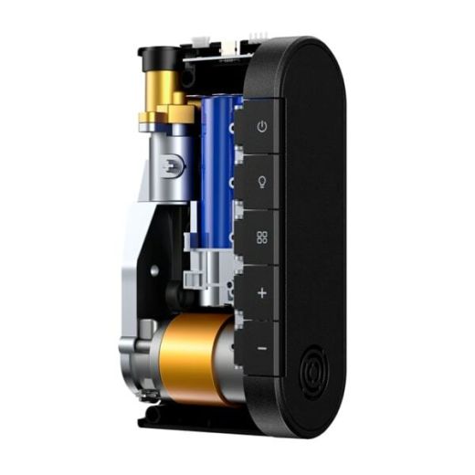 Автомобильный насос Baseus Dynamic Eye Inflator Pump Black