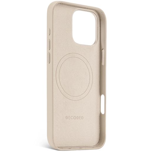 Шкіряний чохол Decoded Leather Case Clay Beige для iPhone 16 Pro Max