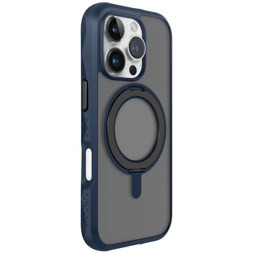 Чехол-подставка Laut Crystal Matter Denim Blue для iPhone 16 Pro (L_IP24B_CM_BL)