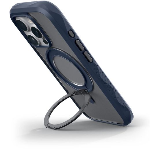 Чехол-подставка Laut Crystal Matter Denim Blue для iPhone 16 Pro (L_IP24B_CM_BL)