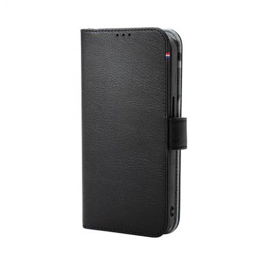 Чехол-книжка Decoded Detachable Wallet Black для iPhone 13