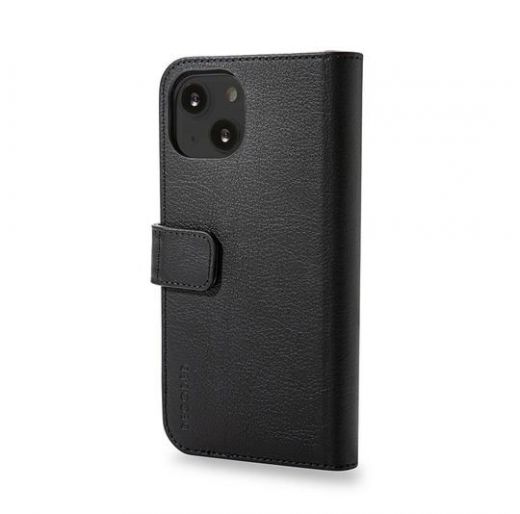 Чехол-книжка Decoded Detachable Wallet Black для iPhone 13