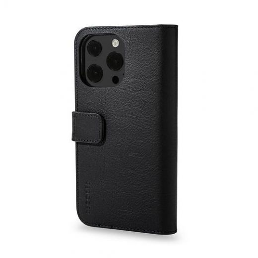 Чехол-книжка Decoded Detachable Wallet Black для iPhone 13 Pro Max