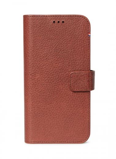 Чехол-книжка Decoded Detachable Wallet Brown для iPhone 13 mini