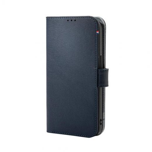 Чехол-книжка Decoded Detachable Wallet Navy для iPhone 13 Pro