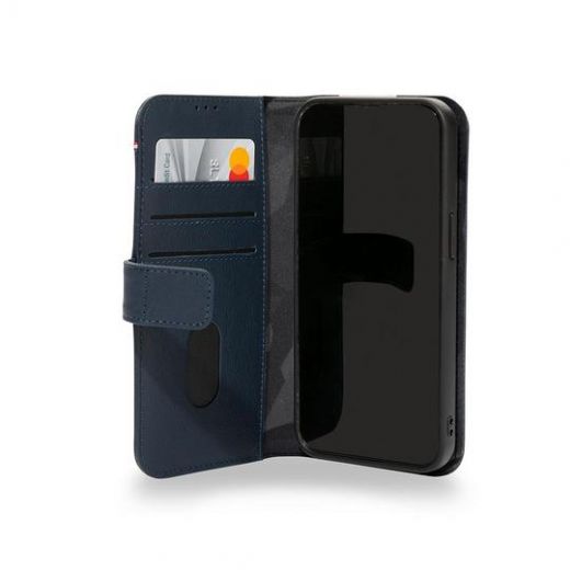 Чехол-книжка Decoded Detachable Wallet Navy для iPhone 13 Pro