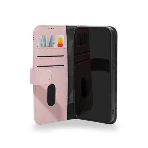 Чехол-книжка Decoded Detachable Wallet Powder Pink для iPhone 13