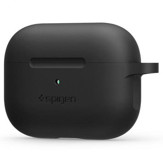 Чехол Spigen Silicone Fit Black для AirPods Pro