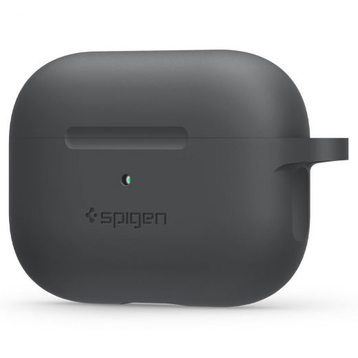 Чехол Spigen Silicone Fit Charcoat для AirPods Pro