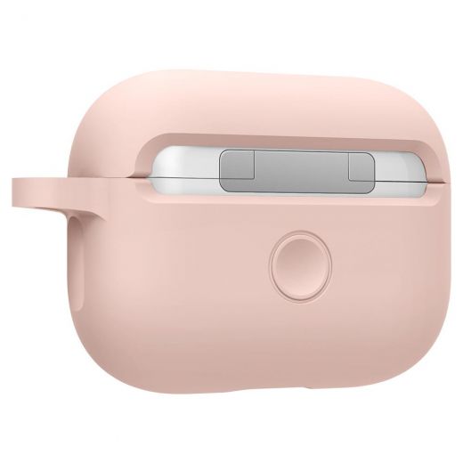 Чохол Spigen Silicone Fit Pink для AirPods Pro