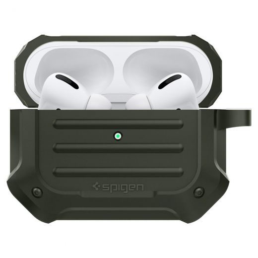 Чехол Spigen Tough Armor Military Green для AirPods Pro