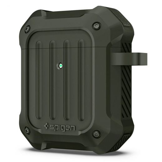 Чехол Spigen Tough Armor Military Green для AirPods