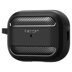 Чохол Spigen Rugged Armor Matte Black для AirPods Pro 2 (2022) (ACS05482)