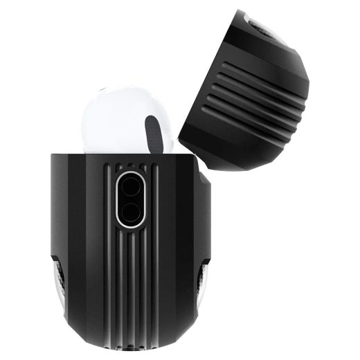 Чехол Spigen Rugged Armor Matte Black для AirPods Pro 2 (2022) (ACS05482)