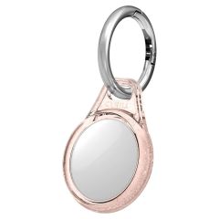 Чохол з карабіном Spigen Cyrill Shine Rose Glitter для AirTag (AHP03126)