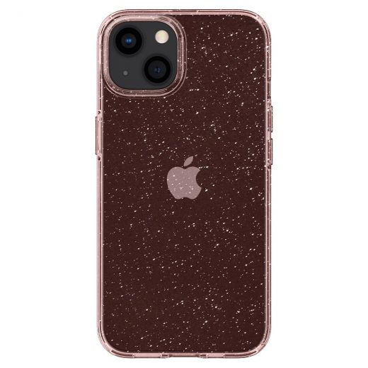 Чехол Spigen Liquid Crystal Glitter Rose Quartz для iPhone 13 mini (ACS03313)