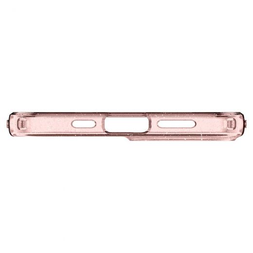 Чехол Spigen Liquid Crystal Glitter Rose Quartz для iPhone 13 (ACS03517)