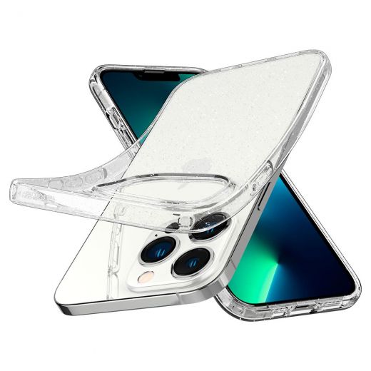 Чохол Spigen Liquid Crystal Glitter Crystal Quartz для iPhone 13 Pro (ACS03255)