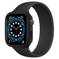 Чехол Spigen Thin Fit Black для Apple Watch 44mm Series SE / 6 / 5 / 4 (062CS24474)