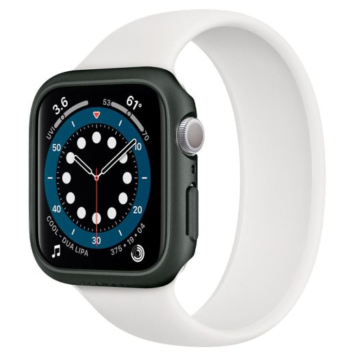 Чохол Spigen Thin Fit Military Green для Apple Watch 44mm Series SE / 6 / 5 / 4 (ACS02000)