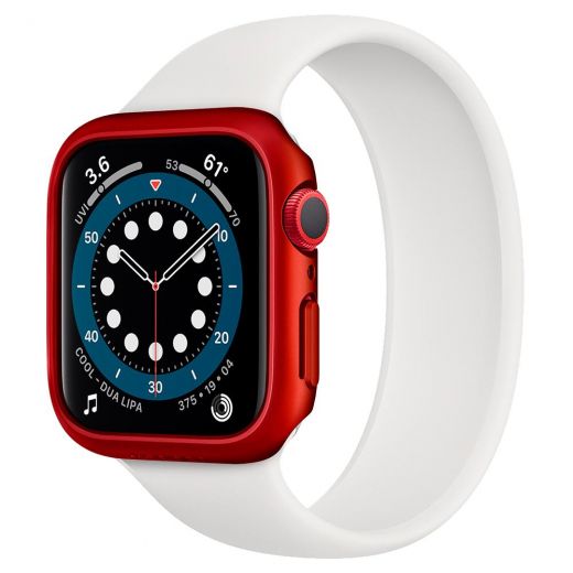 Чохол Spigen Thin Fit Metallic Red для Apple Watch 44mm Series SE / 6 / 5 / 4 (ACS01066)