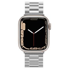 Металевий ремінець Spigen Modern Fit Silver для Apple Watch 45mm | 44mm | 42mm (062MP25404)