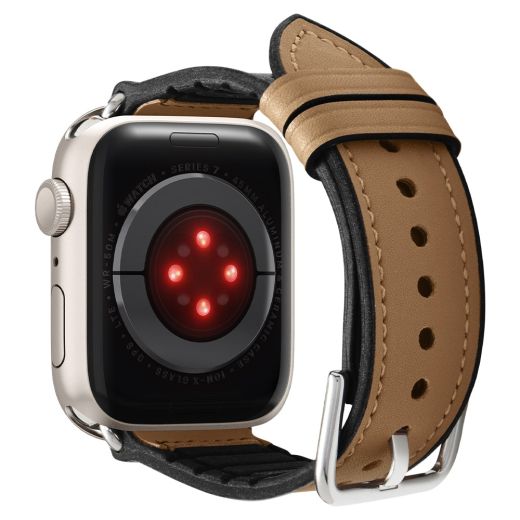 Ремінець Spigen Retro Fit Brown для Apple Watch 45mm | 44mm | 42mm (062MP25078)