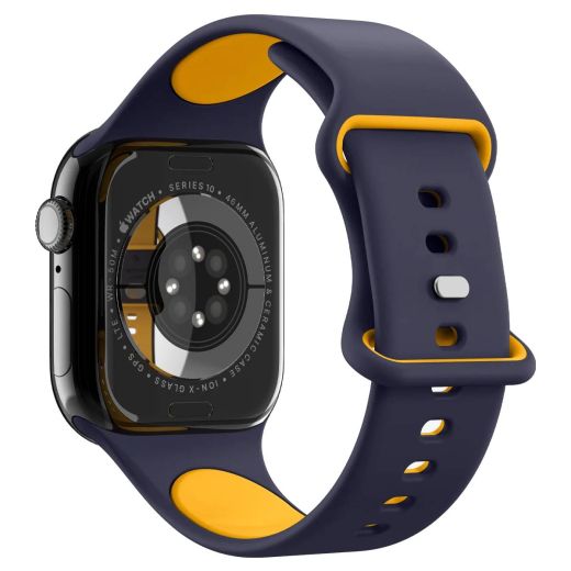 Ремешок Spigen Nano Pop Blueberry Navy для Apple Watch 49мм | 46мм | 45мм | 44мм (AMP09322)