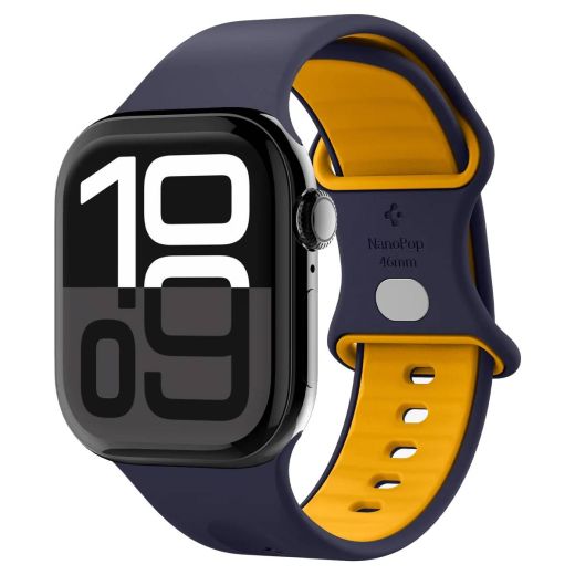 Ремешок Spigen Nano Pop Blueberry Navy для Apple Watch 49мм | 46мм | 45мм | 44мм (AMP09322)