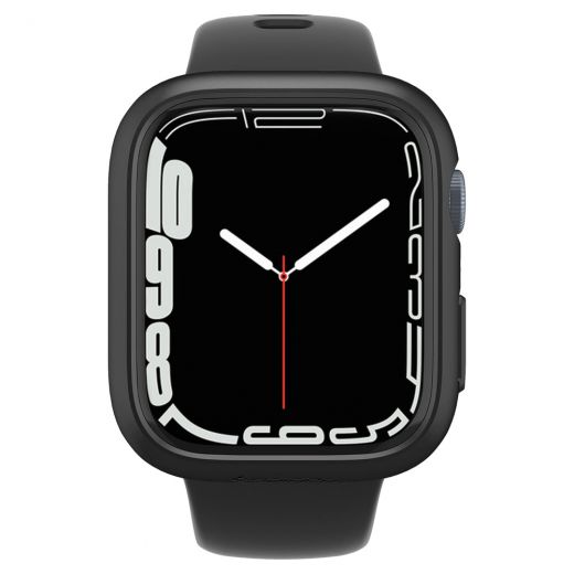 Чехол Spigen Thin Fit Black для Apple Watch 9 | 8 | 7  41mm (ACS04184)