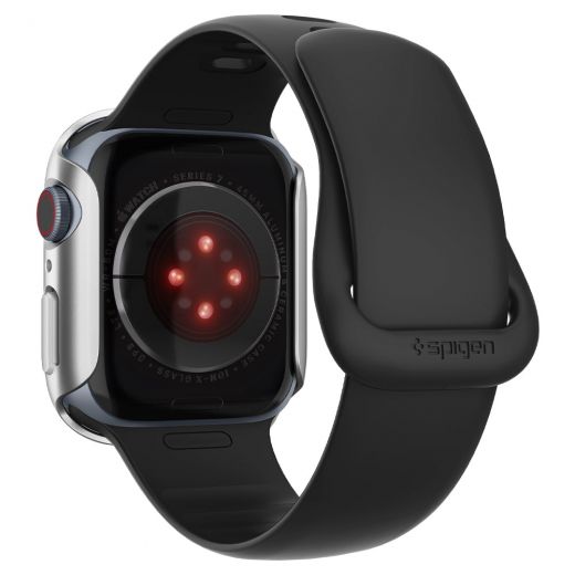 Чехол Spigen Thin Fit Graphite для Apple Watch 9 | 8 | 7  45mm (ACS04178)