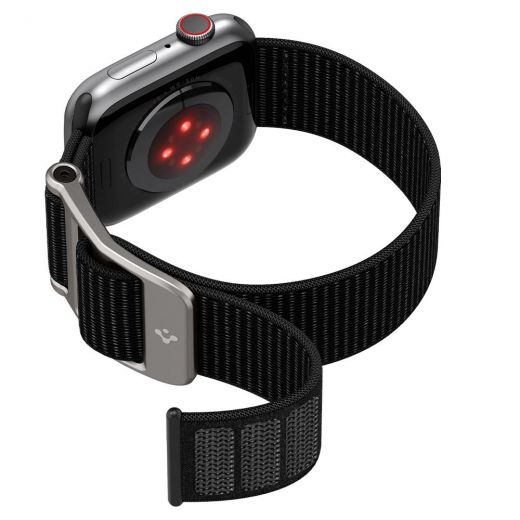 Ремінець Spigen DuraPro Flex Black для Apple Watch 45mm | 44mm | 42mm (AMP02465)