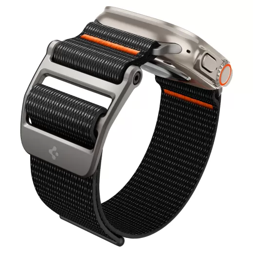 Ремінець Spigen DuraPro Flex Ultra Black для Apple Watch 49mm | 45mm | 44mm | 42mm (AMP05981)