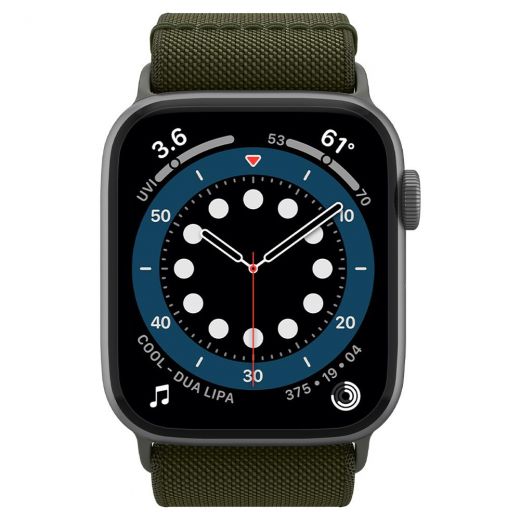 Ремешок Spigen Lite Fit Khaki для Apple Watch 42mm | 41mm | 40mm | 38mm (AMP02292)