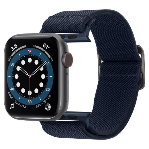Ремешок Spigen Lite Fit Navy для Apple Watch 42mm | 41mm | 40mm | 38mm (AMP02291)