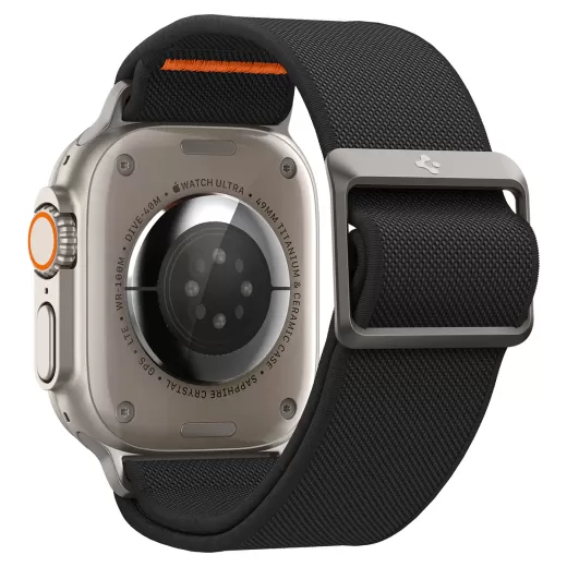 Ремінець Spigen Lite Fit Ultra Black для Apple Watch 49mm | 45mm | 44mm (AMP05983)