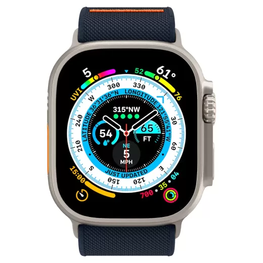 Ремешок Spigen Lite Fit Ultra Navy для Apple Watch 49mm | 45mm | 44mm (AMP05984)