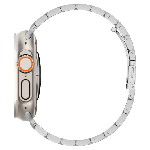 Металевий ремінець SpigenModern Fit 316L Silver для Apple Watch 49mm | 45mm | 44mm | 42mm (AMP06356)