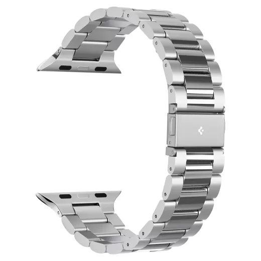 Металлический ремешок Spigen Modern Fit 316L Silver для Apple Watch 49mm | 45mm | 44mm | 42mm (AMP06356)