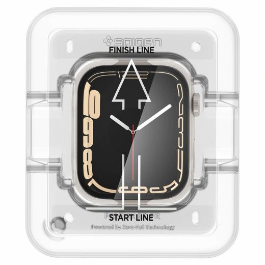 Захисне скло Spigen Screen Protector ProFlex EZ Fit для Apple Watch Series 9 | 8 | 7 (45mm) 2 Pack (AFL04051)