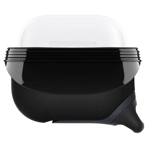 Силиконовый чехол Spigen Slim Armor IP Black для Apple AirPods 3 (ASD01990)