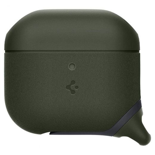 Силиконовый чехол Spigen Slim Armor IP Military Green для Apple AirPods 3 (ASD01991)