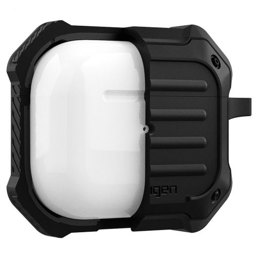 Защитный чехол Spigen Tough Armor Black для Apple AirPods 3 (ASD01987)